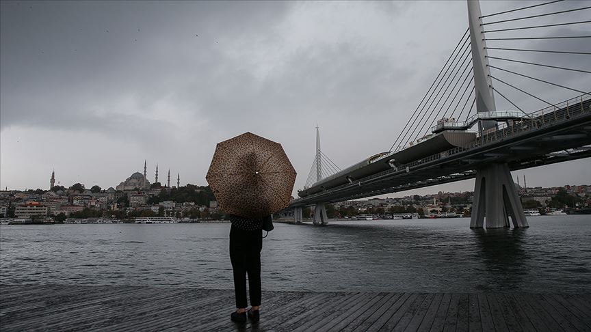 İstanbul’un kuzey kesimlerinde yağış bekleniyor