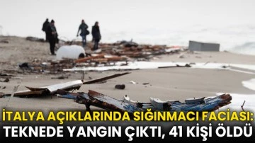 İtalya Açıklarında Sığınmacı Faciası: Teknede Yangın Çıktı, 41 Kişi Öldü