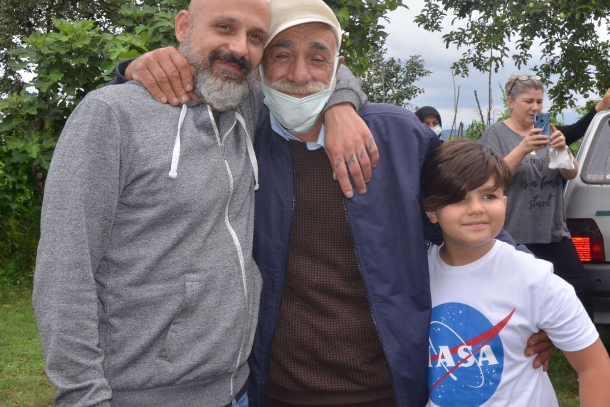 İtalya'dan Türkiye'ye uzanan baba-oğul hasreti mutlu son ile bitti