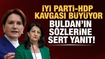 İYİ Parti- HDP arasındaki kavga büyüyor! Buldan'ın sözlerine sert tepki