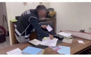 İzmir Bornova’daki naylon fatura operasyonunda 5 gözaltı