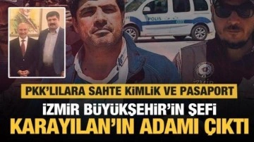 İzmir Büyükşehir Belediyesi'nin PKK'lı şefi Karayılan'ın adamı çıktı!