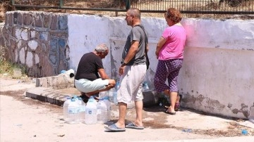 İzmir Dikili'de 4 gündür süren su kesintisi tepkilere neden oluyor
