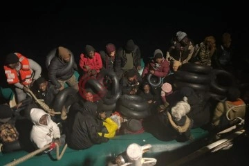 İzmir’de 101 göçmen kurtarıldı