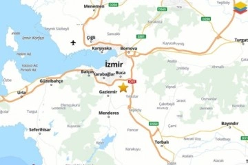 İzmir'de 3,3 büyüklüğünde deprem