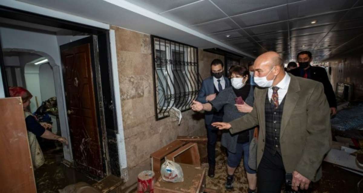 İzmir'de sel felaketinden etkilenen 948 hane ve iş yerine destek kararı