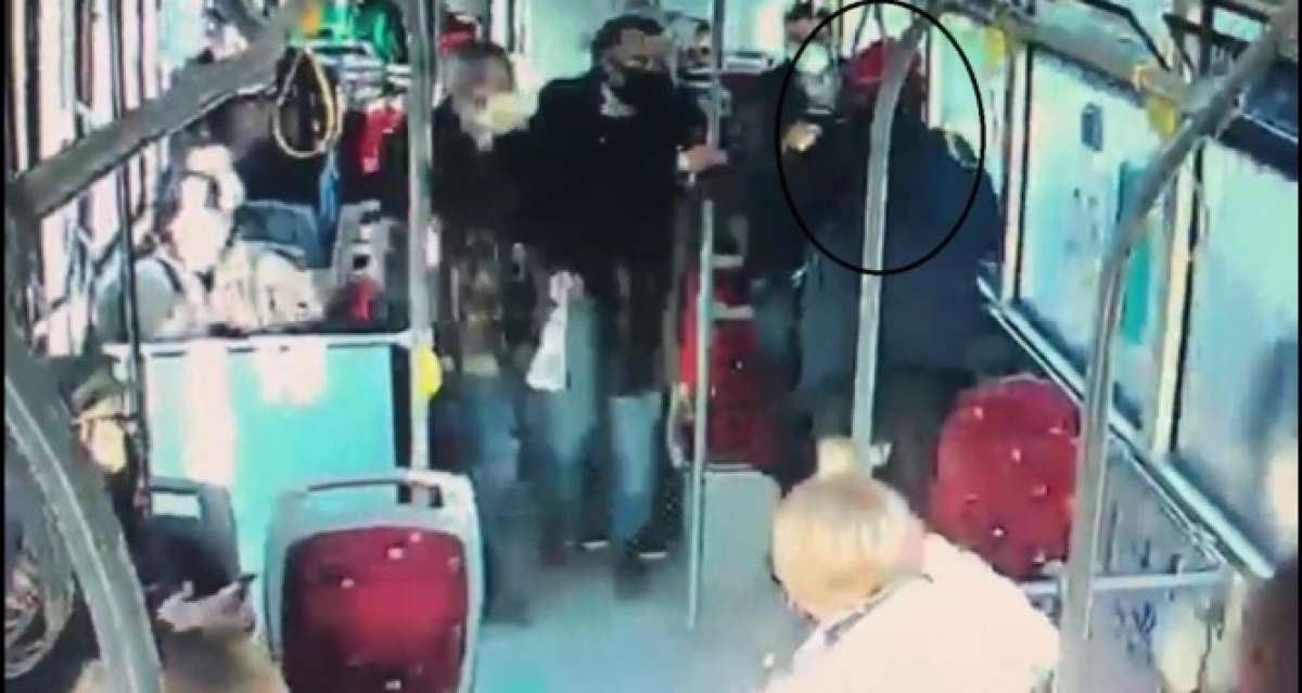 İzmir'de tesettürlü kadına saldırının görüntüleri ortaya çıktı