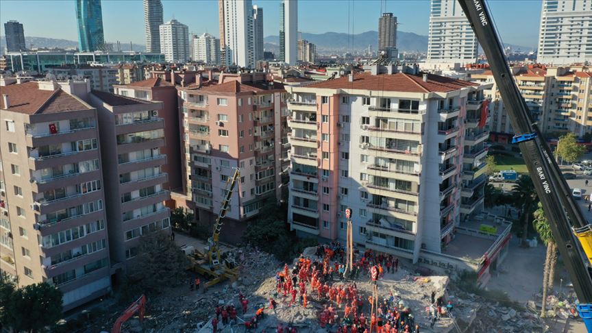 İzmir’deki depremde can kaybı 116’ya yükseldi