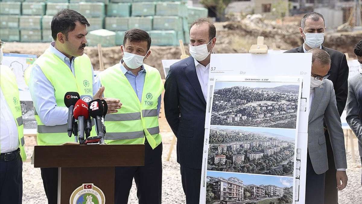 İzmir'e deprem sonrası kentsel dönüşüm için 2 milyar 200 milyon liralık yatırım