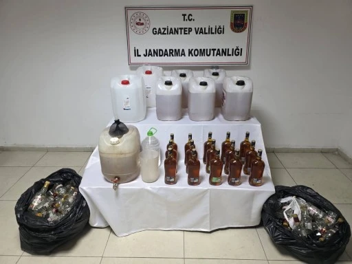 Jandarmadan Sahte Alkol Operasyonu
