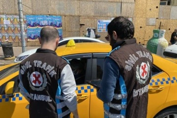 Kadıköy’de çalışma belgesi olmayan taksiciyi polis affetmedi