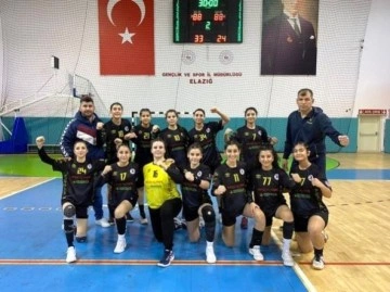 Kadınlar Hentbol 1. Lig: Elazığ SYSK: 33 Kızıltepe Spor Lisesi SK: 24