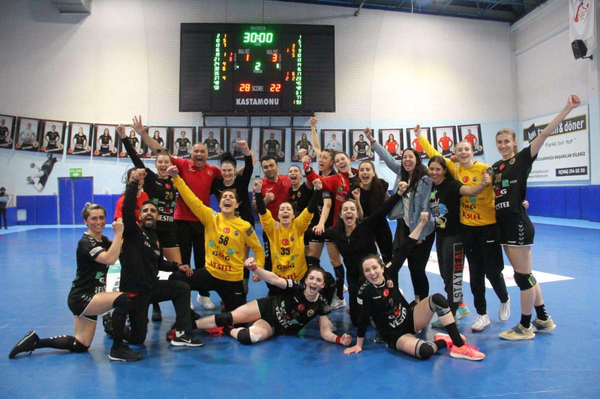 Kadınlar Süper Liginde şampiyon Kastamonu Belediyespor