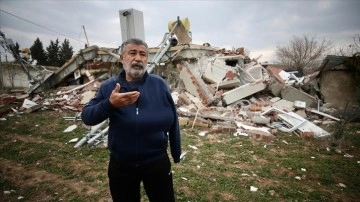 Kahramanmaraş'ta depremde enkazdan kurtulan muhtar, yaşadıklarını anlattı