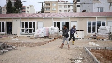 Kahramanmaraş'ta depremzede esnaf için kurulan "Kocaeli Çarşısı" yakında açılacak