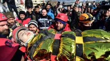 Kahramanmaraş'ta enkaz altında kalan baba ve kızı 80 saat sonra kurtarıldı!