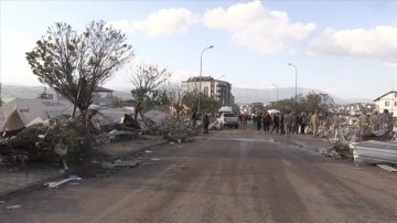 Kahramanmaraş'ta etkili olan hortum nedeniyle 1 kişi hayatını kaybetti, 34 kişi yaralandı