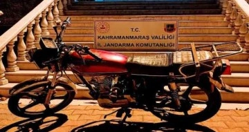 Kahramanmaraş’ta motosiklet hırsızı yakalandı