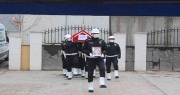 Kalp krizi sonucu şehit olan polis memurunun cenazesi memleketine gönderildi
