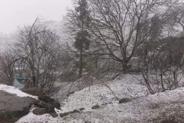 Kampçıların gözdesi Köyceğiz Sandras Dağı'nda kar etkili oldu