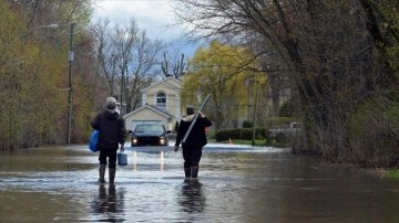 Kanada'da şiddetli yağmur nedeniyle 220 ev için tahliye kararı alındı
