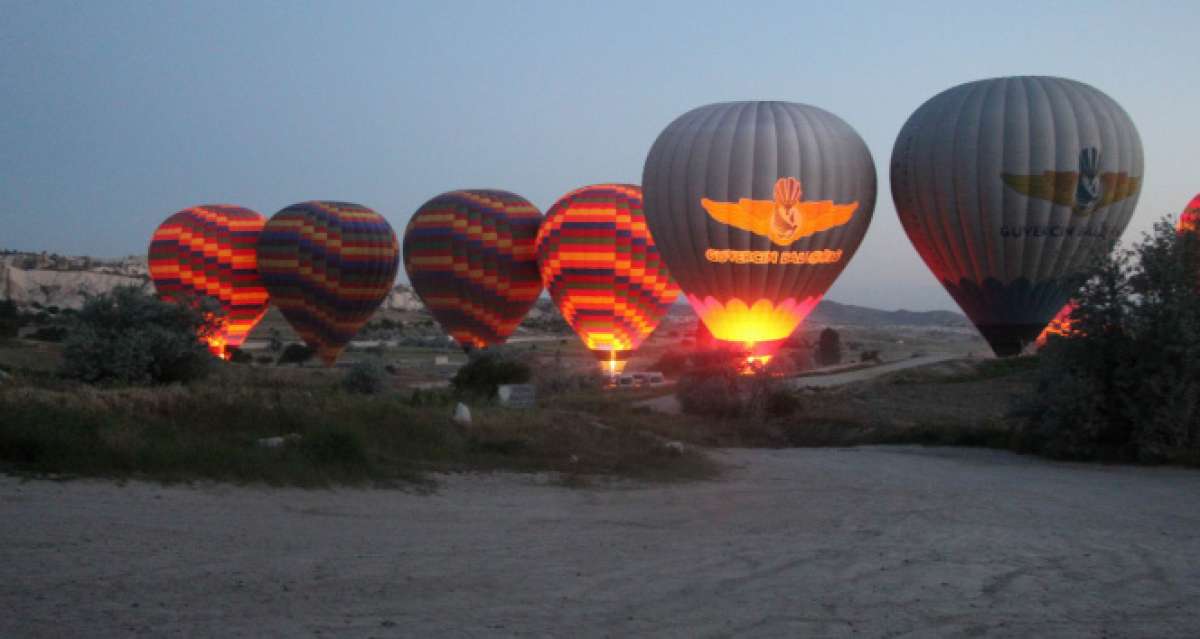 Kapadokya'da balonlar 21 günün ardından havalandı