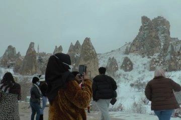Kapadokya’da ziyaretçi sayısı artmaya devam ediyor