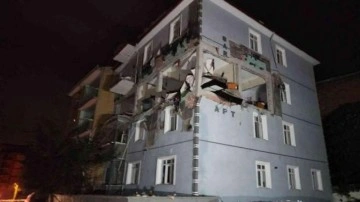 Karabük'te binada korkutan patlama: Yaralılar var!