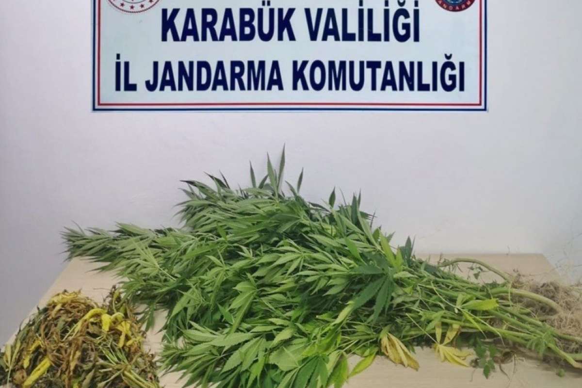 Karabük'te uyuşturucu operasyonu