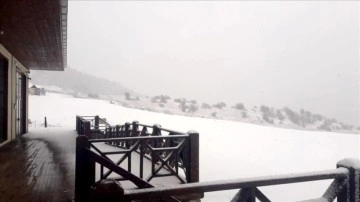 Karabük'ün yüksek kesimlerinde kar etkili oluyor