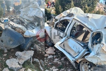 Karaman'da cip uçuruma yuvarlandı: 5 ölü, 1 yaralı