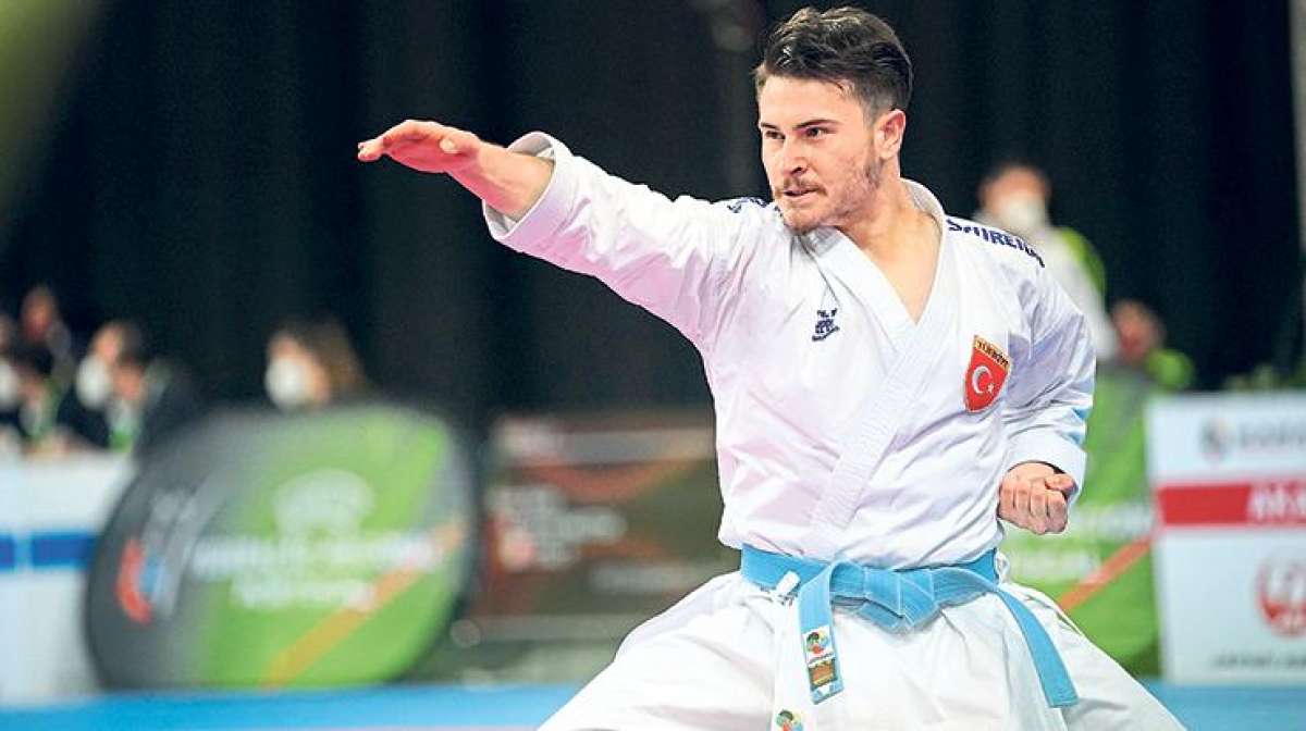 Karate 1 Premier Lig'de Enes Özdemir finale yükseldi