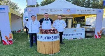 Kayseri Büyükşehir, Gastroantep Festivali’nde büyük ilgi gördü