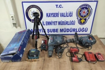 Kayseri'de 80 polis ile hırsızlık operasyonu: 8 gözaltı