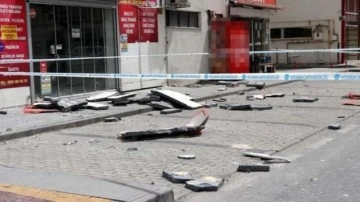 Kayseri'de rüzgarda çatılar uçtu