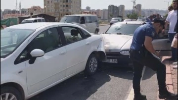 Kayseri’de zincirleme kaza: 7 araç birbirine girdi!