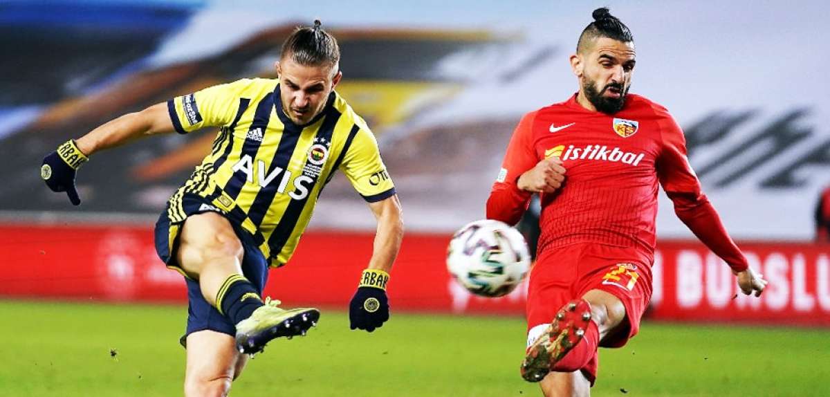 Kayserispor - Fenerbahçe! İlk 11'ler