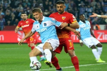 Kayserispor Trabzonspor'a karşı 3 maçını da kaybetti