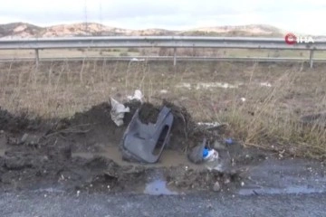 Kaza bölgesinde çevre güvenliğini sağlamaya çalışan astsubay otomobil çarpması sonucu şehit oldu
