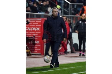 Kemal Özdeş, 3. döneminin ilk maçında Trabzonspor’a karşı galip