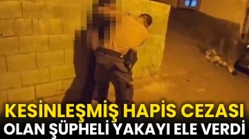 Kesinleşmiş Hapis Cezası Olan Şüpheli Yakayı Ele Verdi