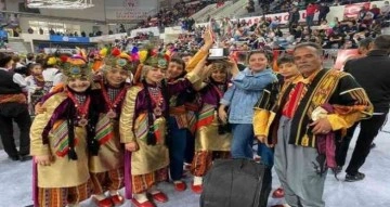 Kilis Halk oyunlarında Türkiye’ye 3’uncüsü oldu