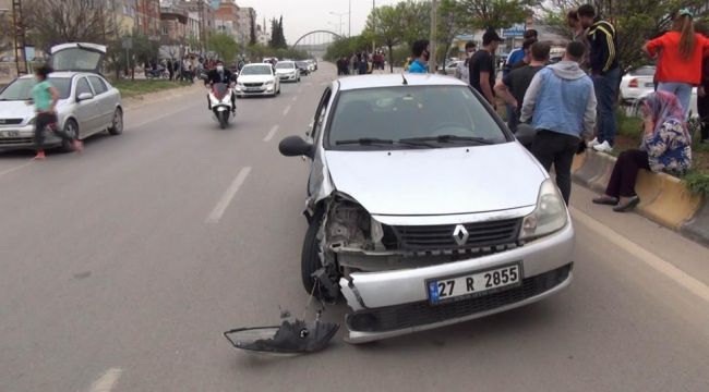 Kilis’te trafik kazası: 1 yaralı 