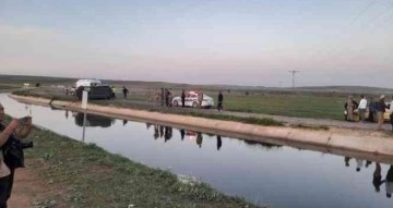 Kilis’te otomobil sulama kanalına uçtu: 4 ölü, 3 yaralı