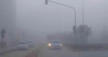 Kilis’te yoğun sis etkili oldu