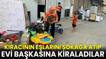 Kiracı evdeyken evi başkasına kiraladılar