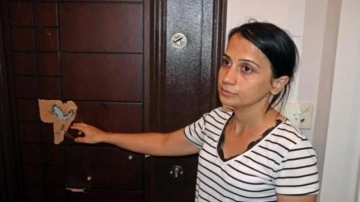 Kiracı kadın, ev sahibi tarafından kapısının baltayla kırıldığını iddia etti