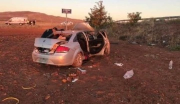 Kırıkkale'de otomobil, şarampole devrildi: 2 ölü, 2 yaralı