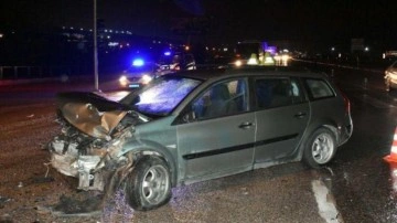 Kırıkkale'de otomobille tırın çarpıştığı kazada 5 kişi yaralandı