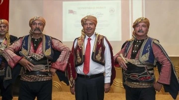 KKTC Cumhurbaşkanı Tatar'a, Ankara'da "Seymenbaşı Beratı" takdim edildi